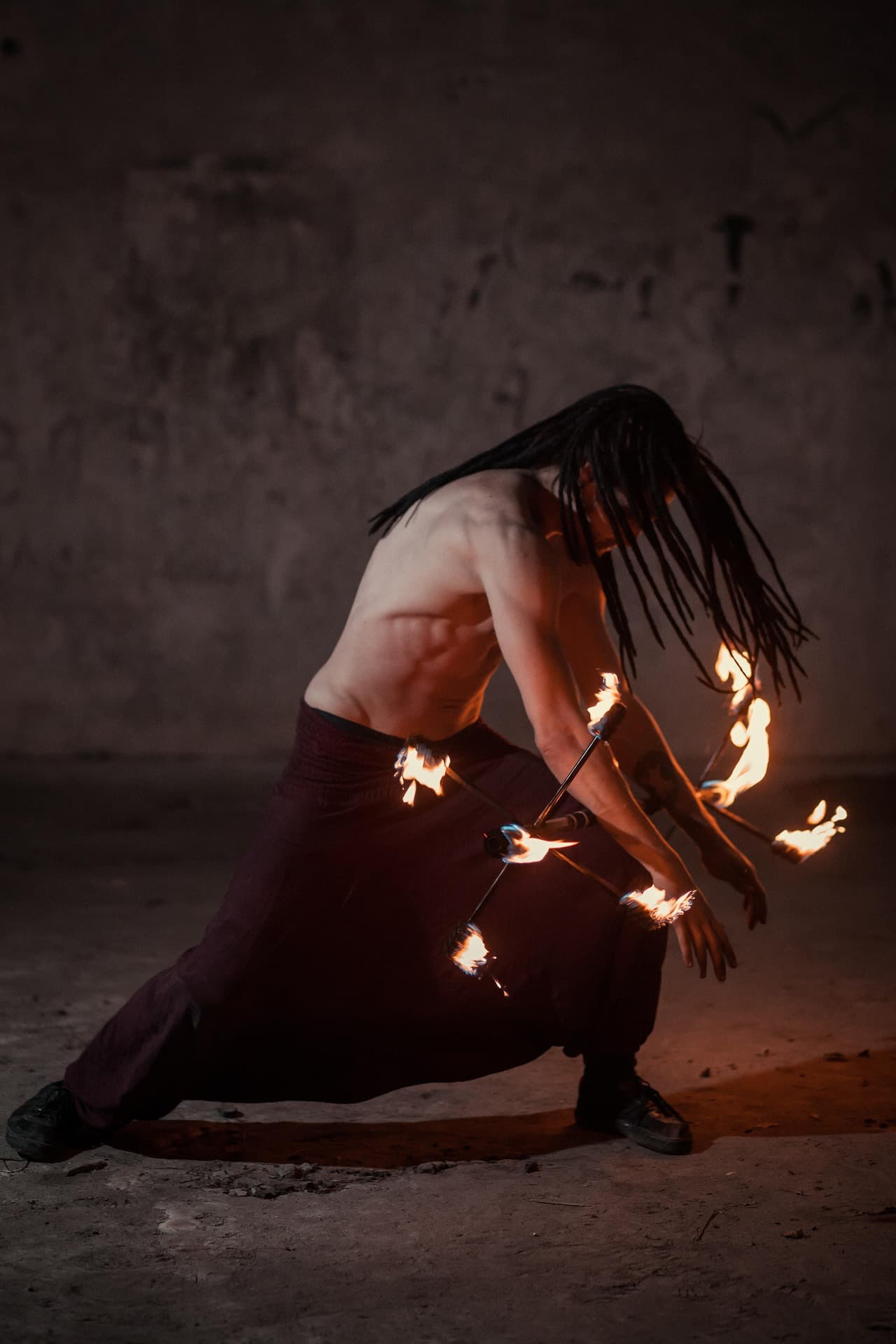 Jongleur de feu